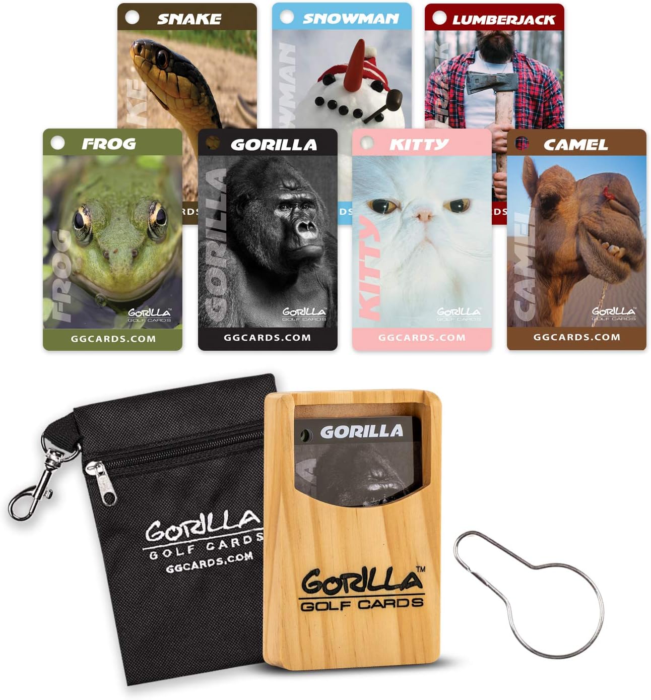 Gorilla Golf Cards