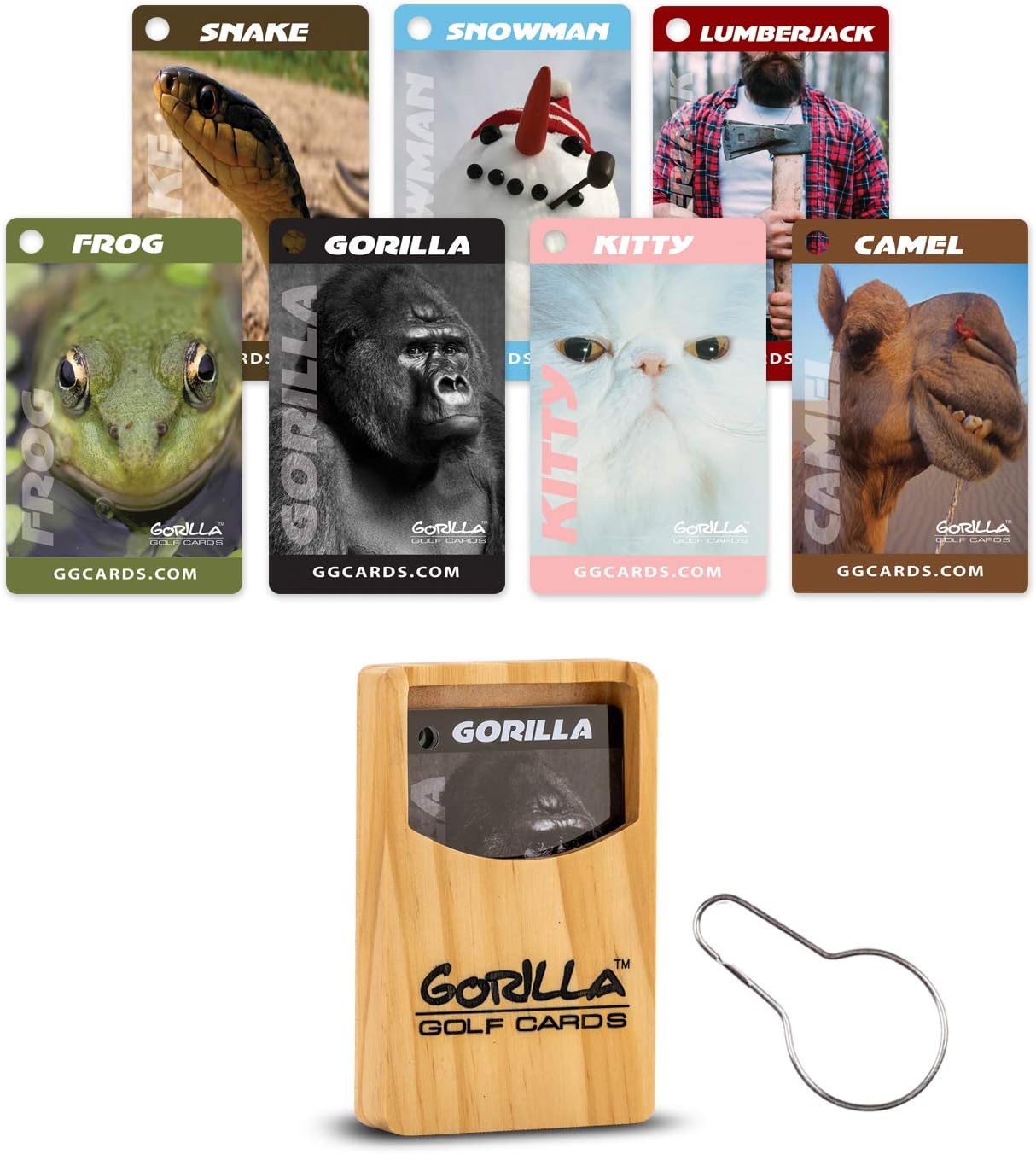 Gorilla Golf Cards