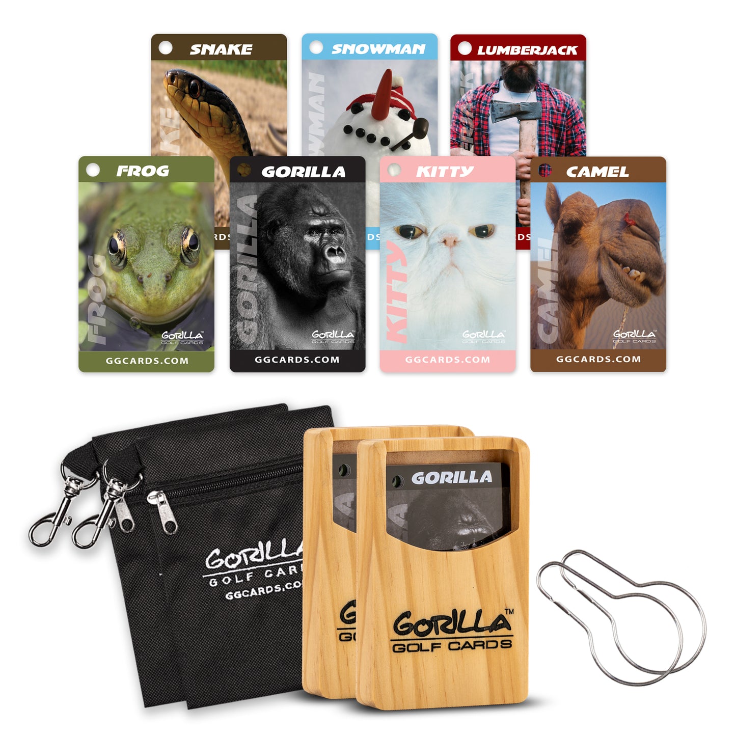 Gorilla Golf Cards