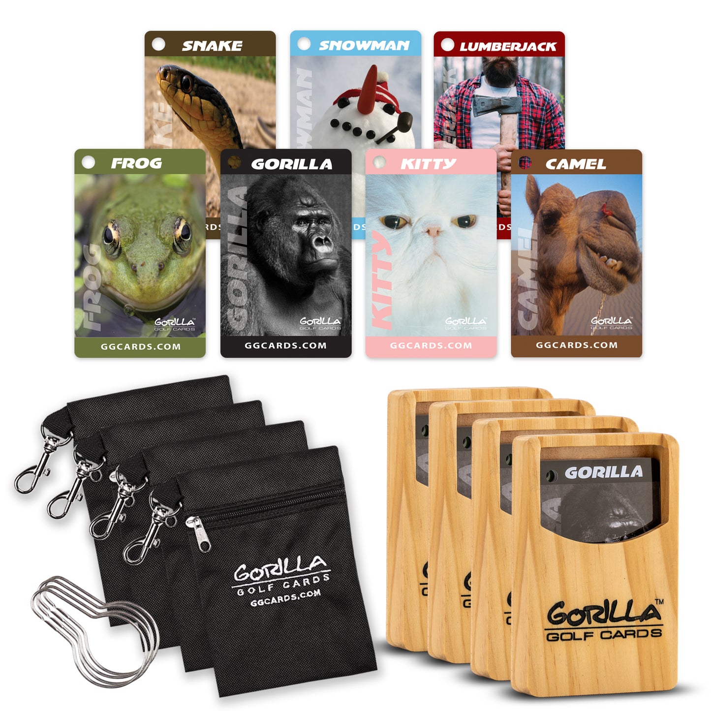 Gorilla Golf Cards